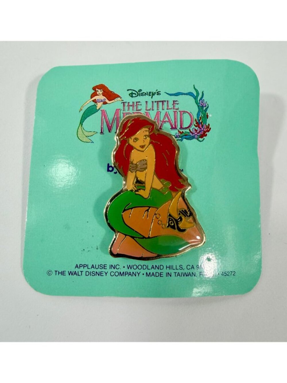 Disney The Little Mermaid Ariel Collectible Pin By Applause Vintage 1990s New On